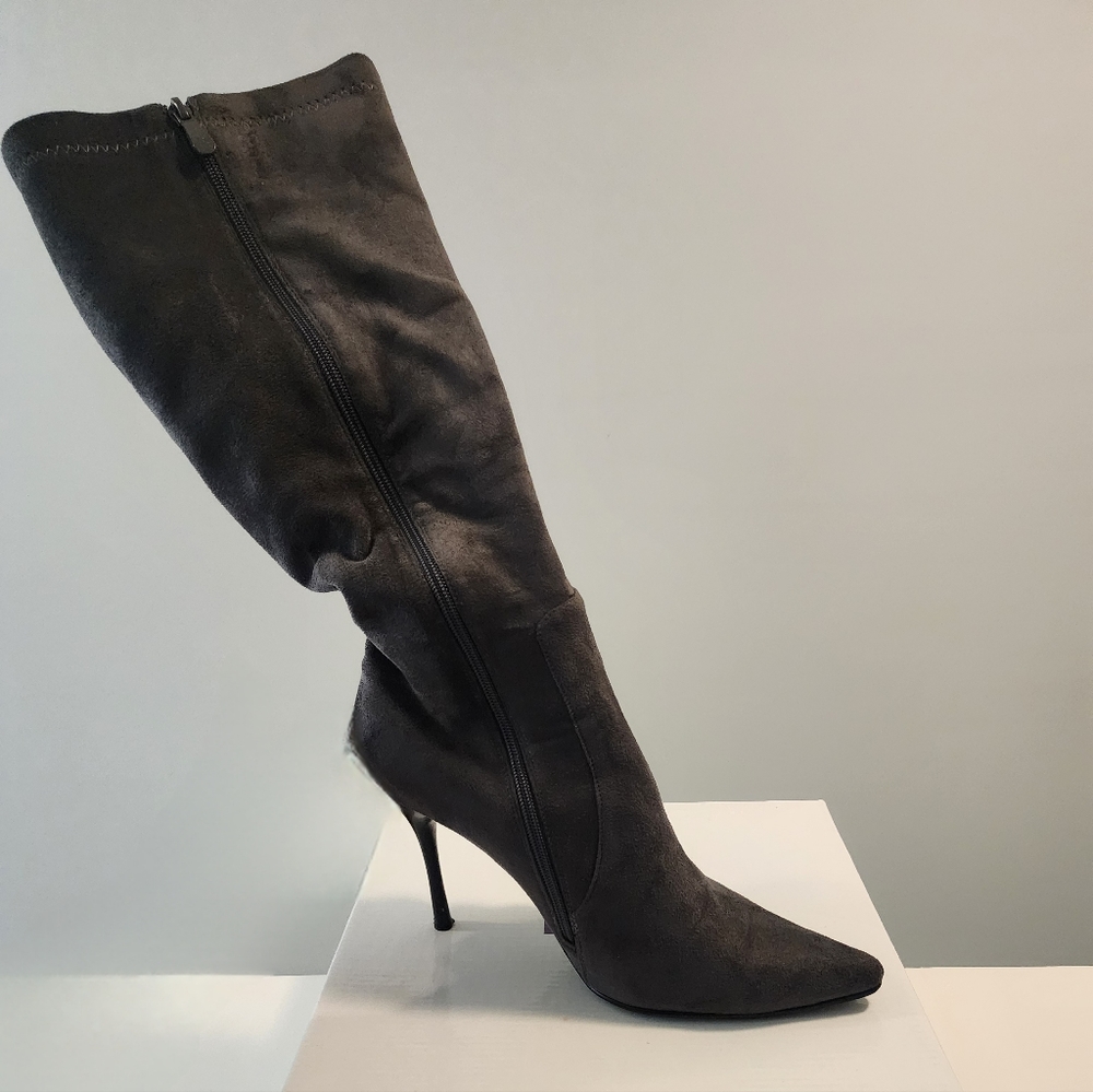 Charcoal Grey boots